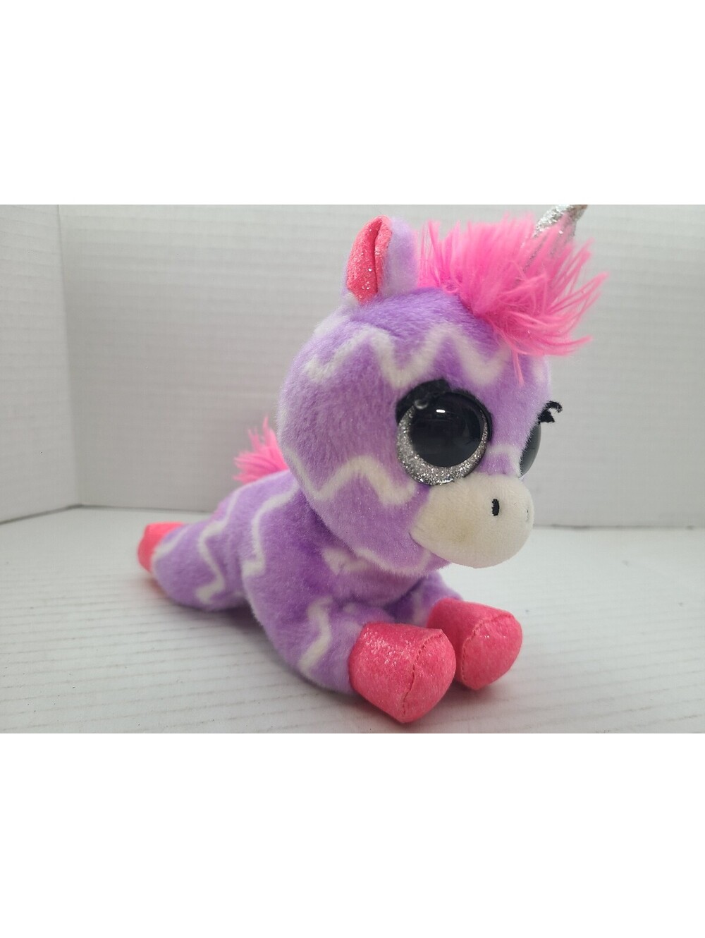 Zuru Coco Surprise Neon Series Ziggy the Unicorn Plush Stuffed Toy